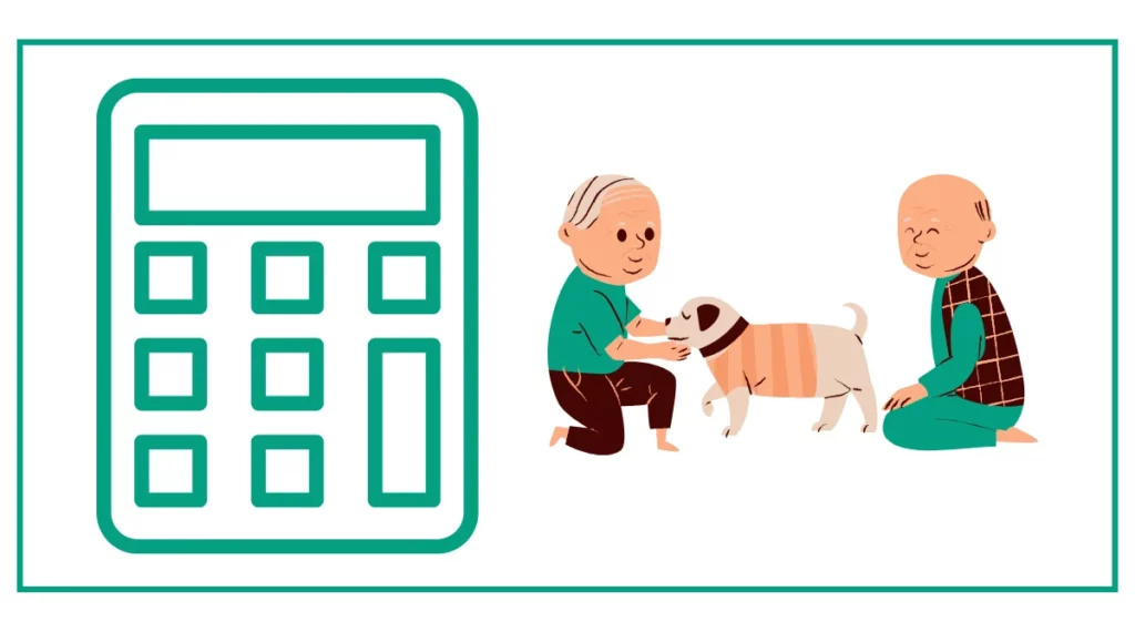 Dog age in human years calculator