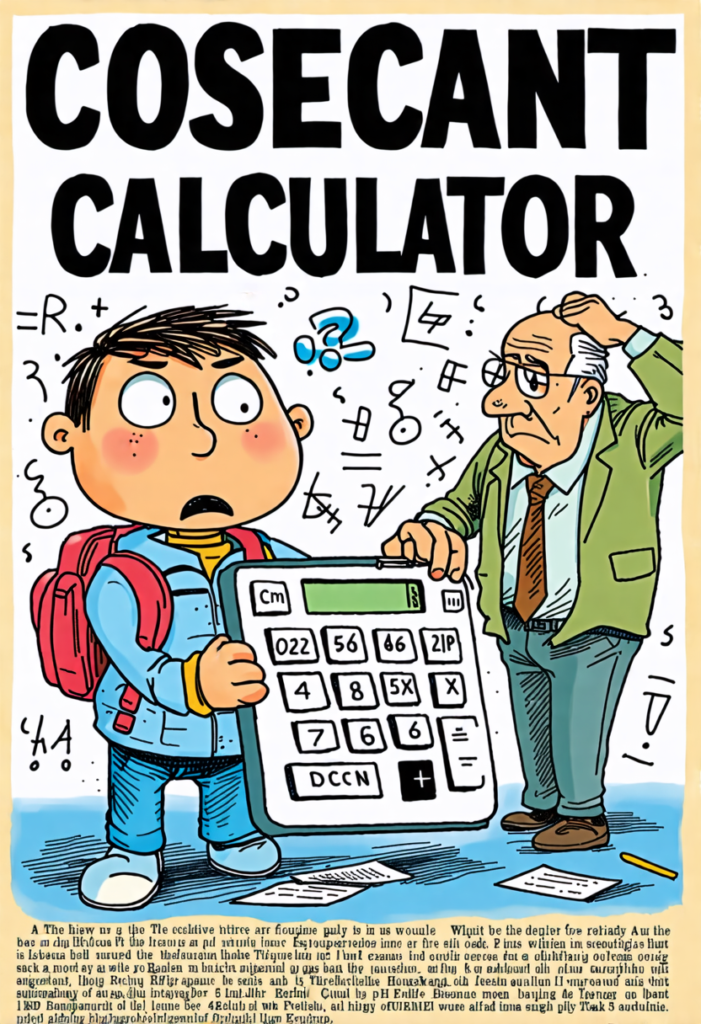 Cosecant Calculator