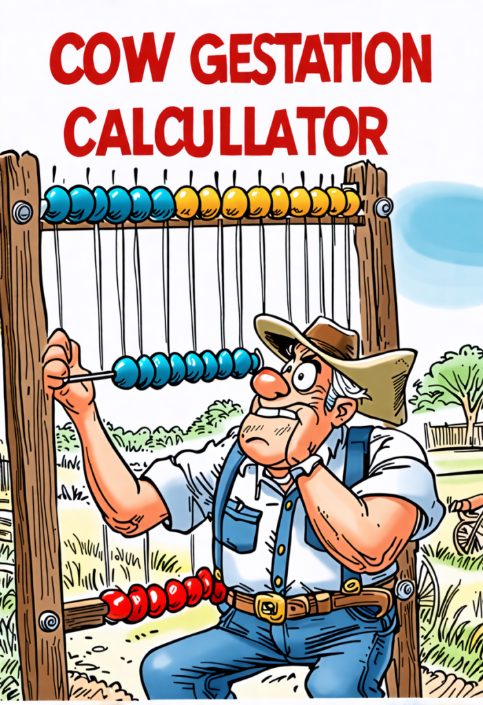 Cow Gestation Calculator