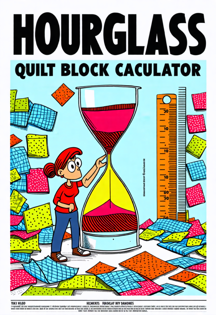 Hourglass Quilt Block Calculator