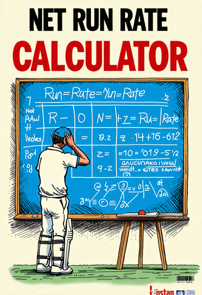 Net Run Rate Calculator