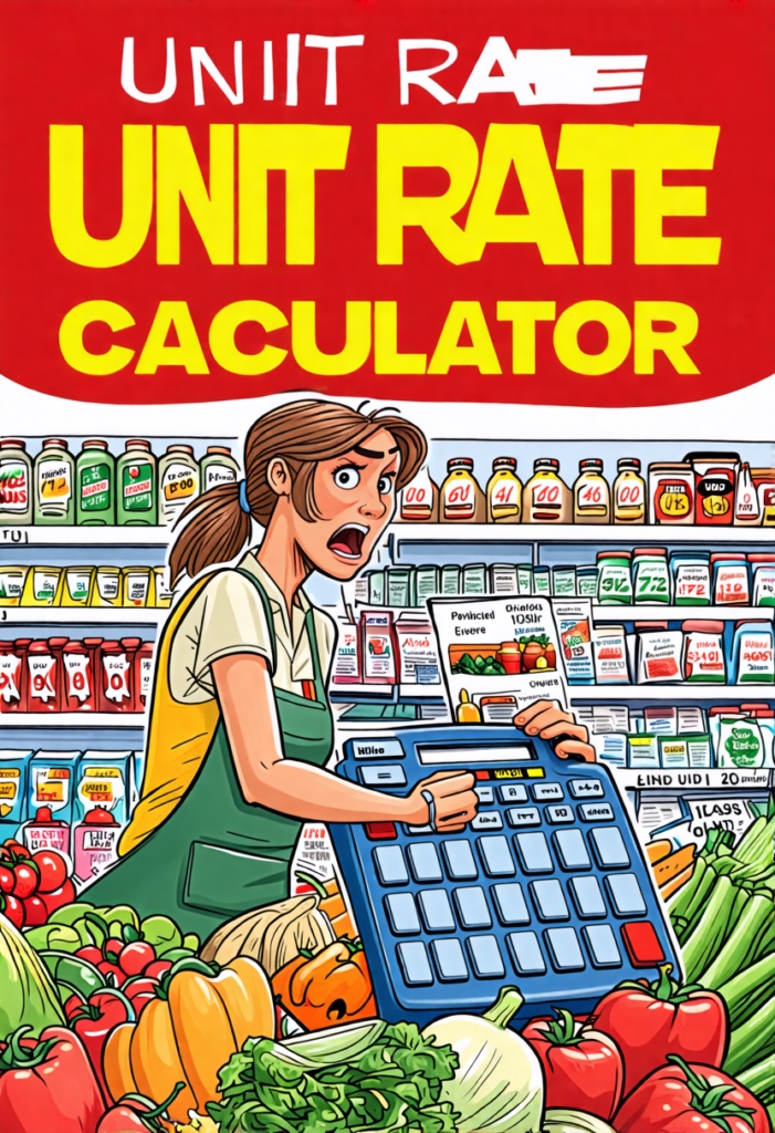 unit rate calculation