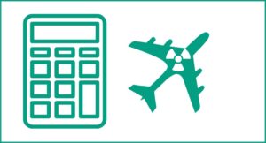 airplane radiation calculator